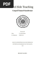 Download BED SIDE TEACHING Carpal Tunnel Syndrome by unik_indarwati SN87954539 doc pdf