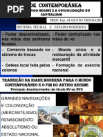 1 TRANSIÇÃO DA IDADE MODERNA AO MUNDO CONTEMPORÂNEO1