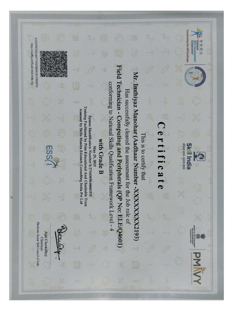 FTCP Certification for Field Technicians | PDF