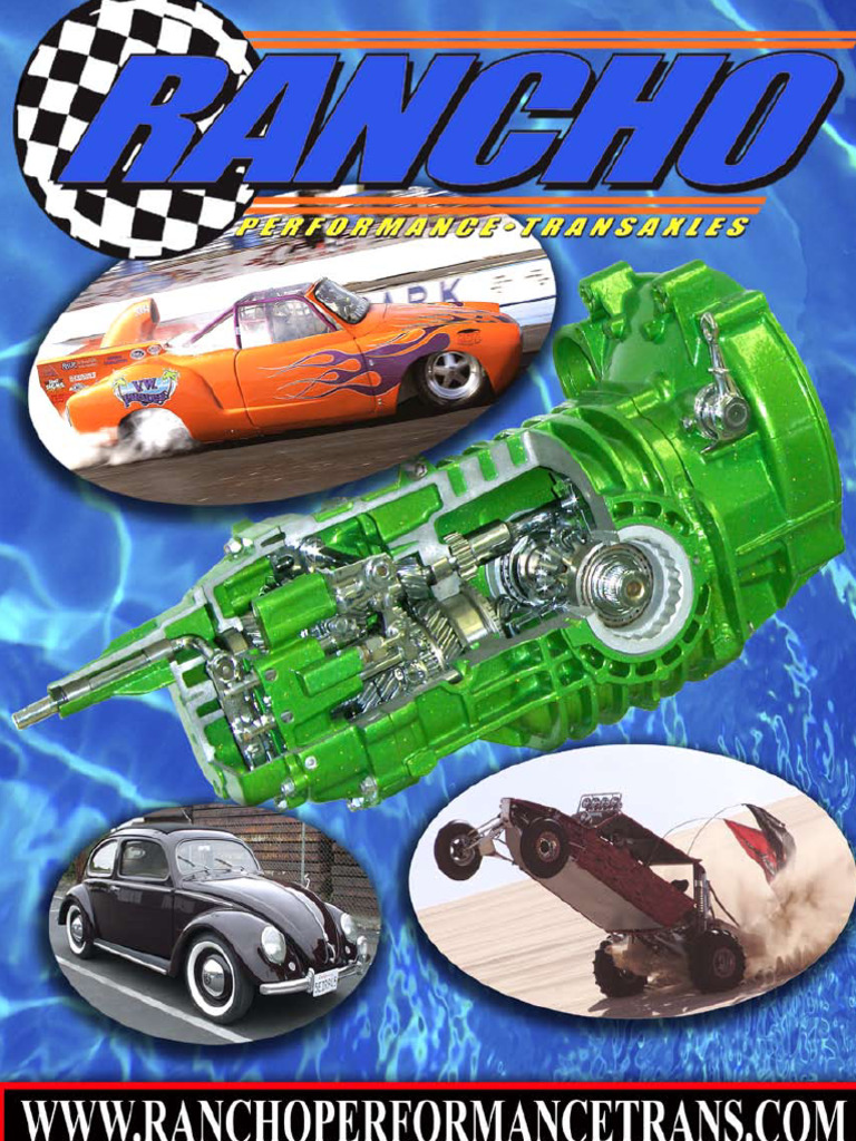 Rancho Performance Transaxles Overview | PDF | Axle | Vehicle Technology