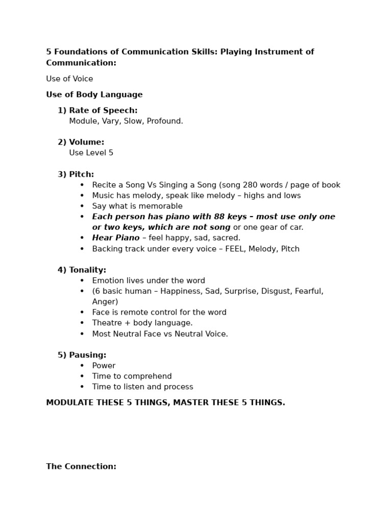 Mastering Communication Skills Essentials | PDF