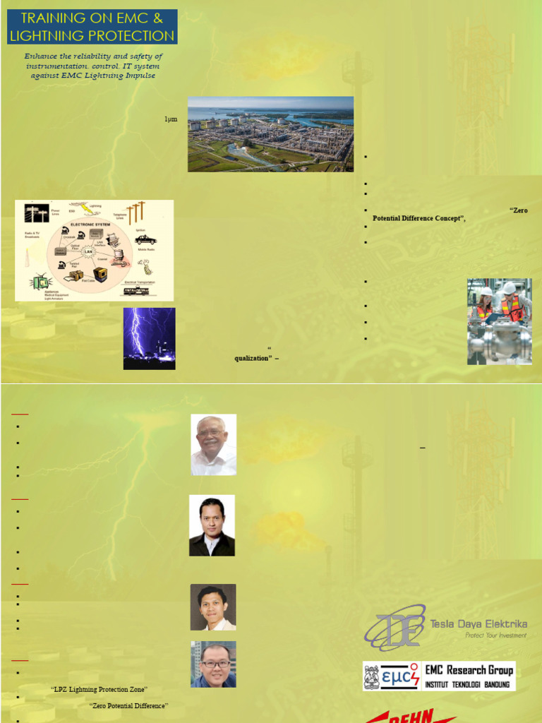 EMC Lightning Protection Training | PDF | Electromagnetic Compatibility ...