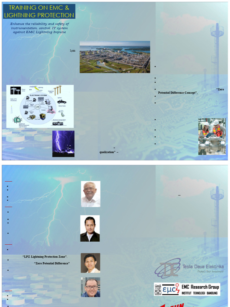 EMC Lightning Protection Training | PDF | Electromagnetic Compatibility ...