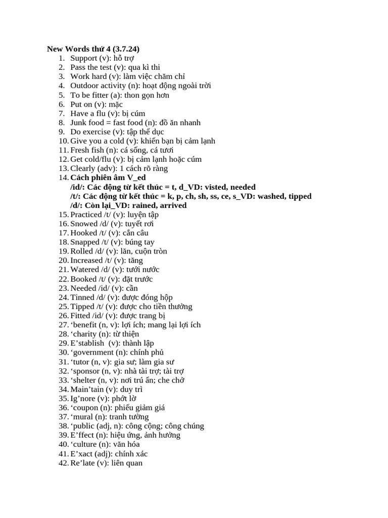 L P 7 TH 4 3.7.2024 - GV in Handout | PDF