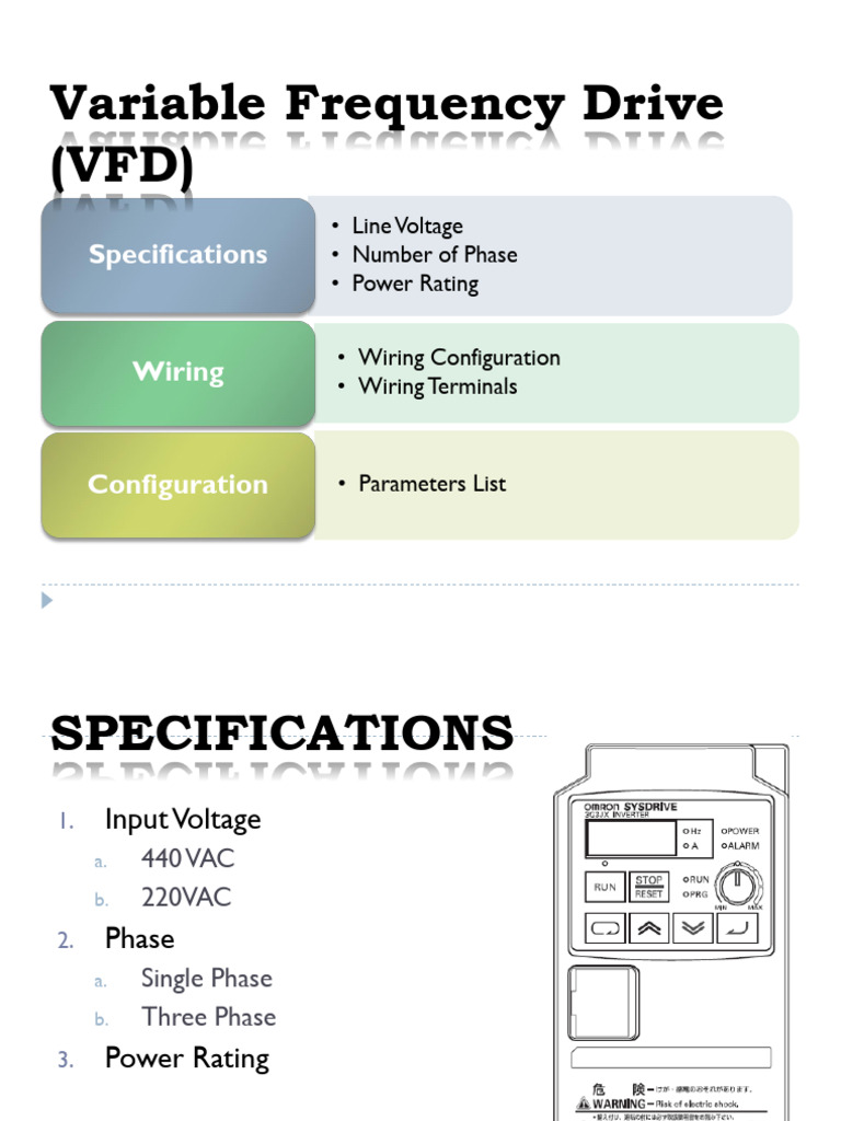 VFD Power Point 1 | PDF