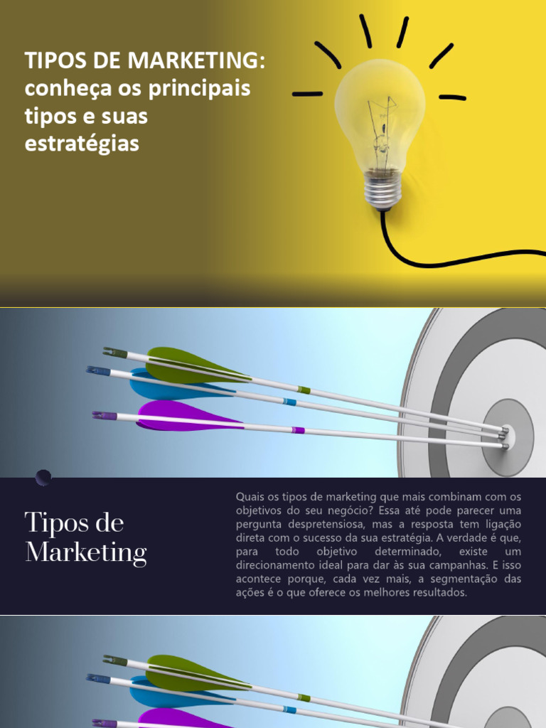 Tipos de Marketing - Conheça Os 21 Principais Tipos e Suas Estratégias ...