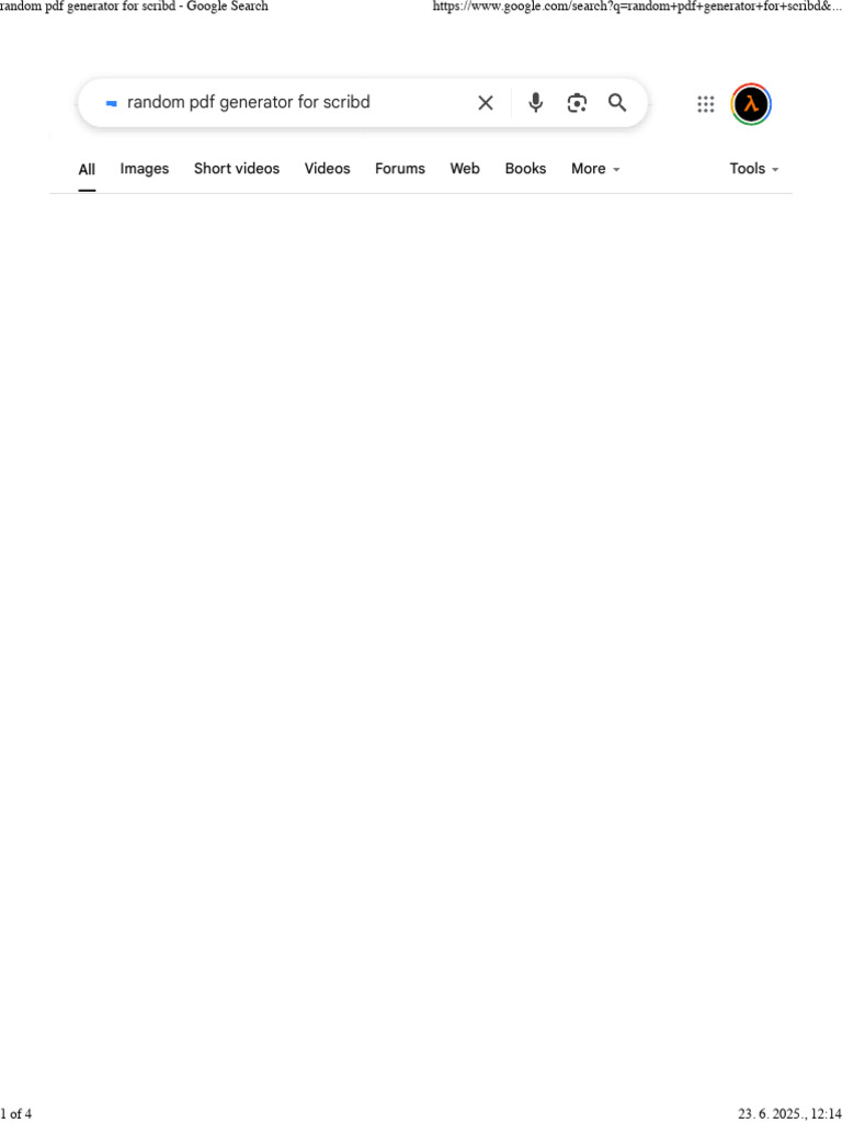 Random PDF Generator for Scribd | PDF | Scribd | Computer File