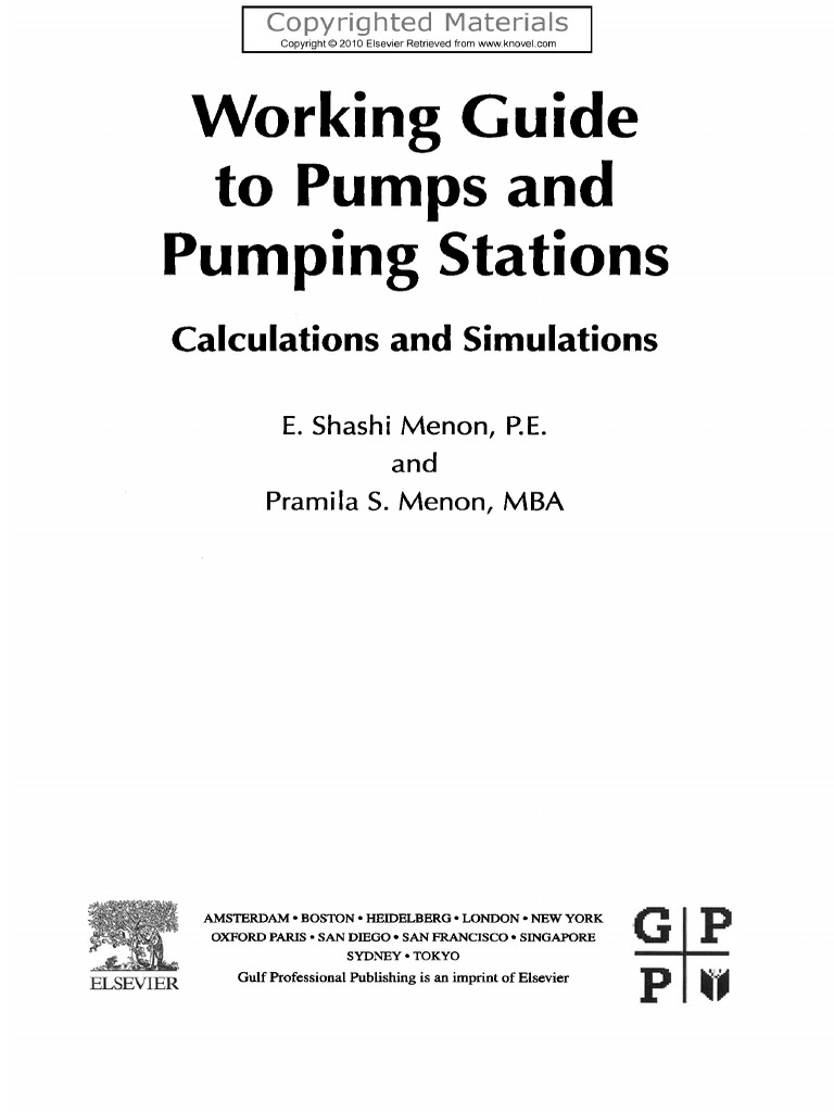 Pumps and Pumping Stations Guide | PDF