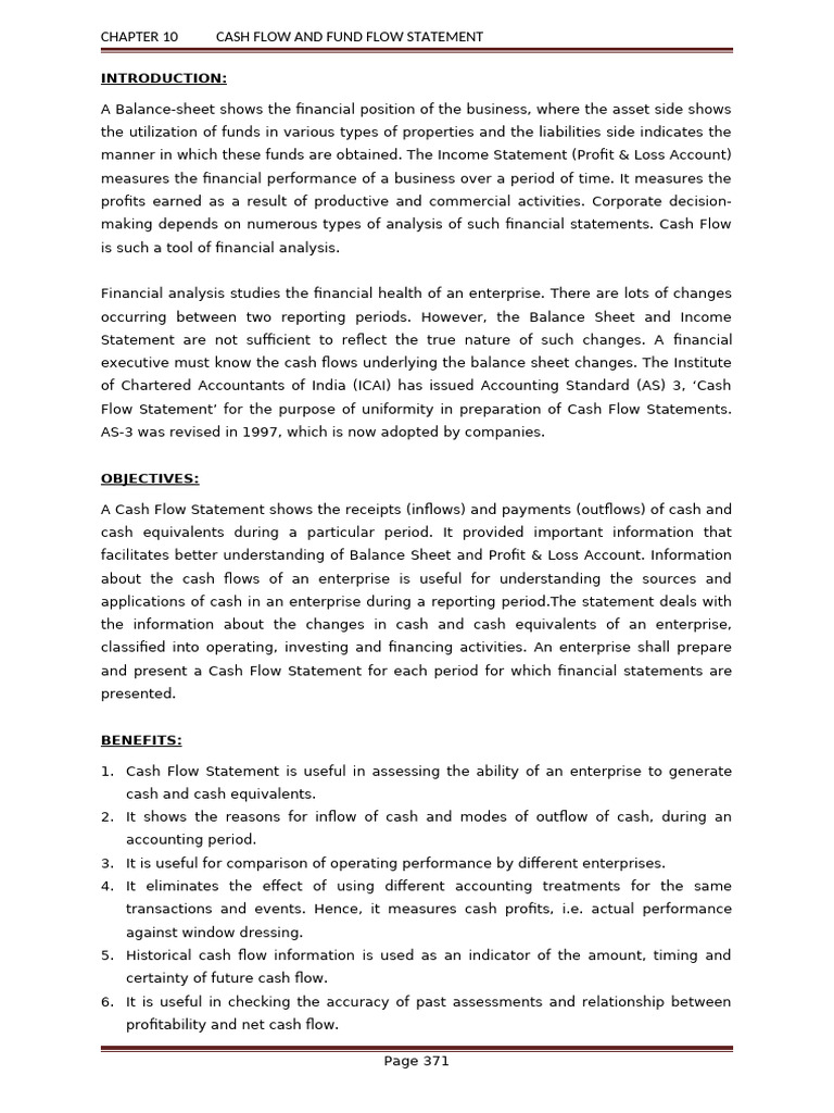 Understanding Cash Flow Statements | PDF | Cash Flow Statement | Dividend