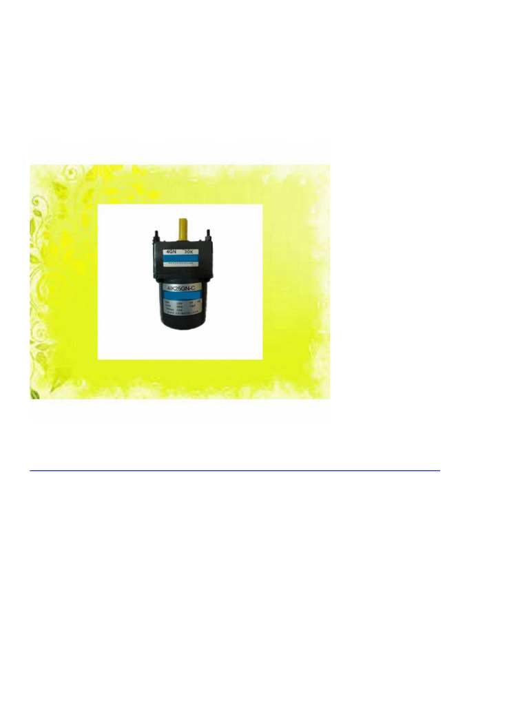 9000 4IK25GN-C 4GN3K-200K 25W AC220 AC Induction Motor Fixed Speed ...
