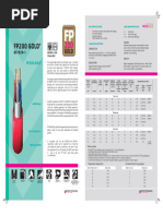 FP200 Gold Fire Resistant Cable Overview | PDF | Alternating Current ...