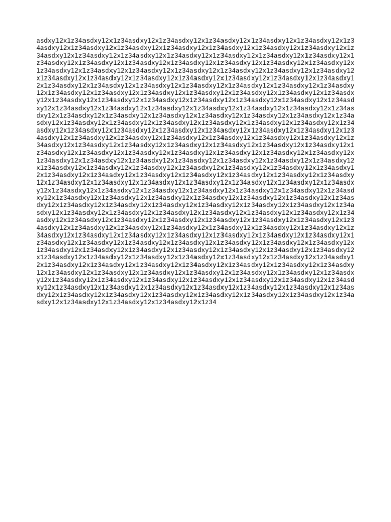 Repeated String Pattern Analysis | PDF