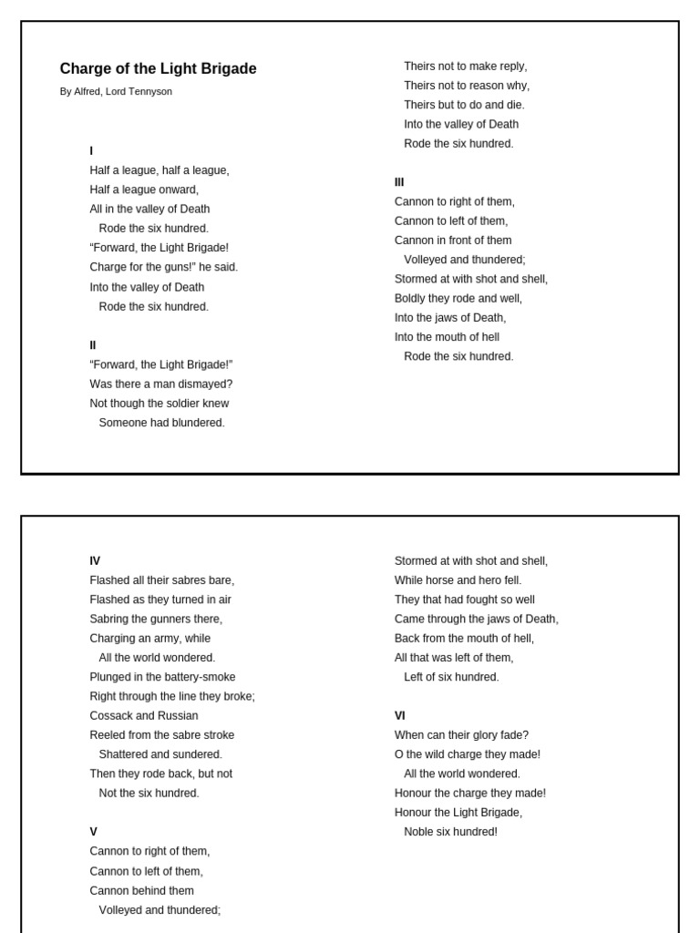 COTLB - Copy of The Poem | PDF