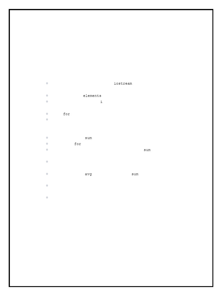 C++ Programs for Sum, Average, and Binary Conversion | PDF