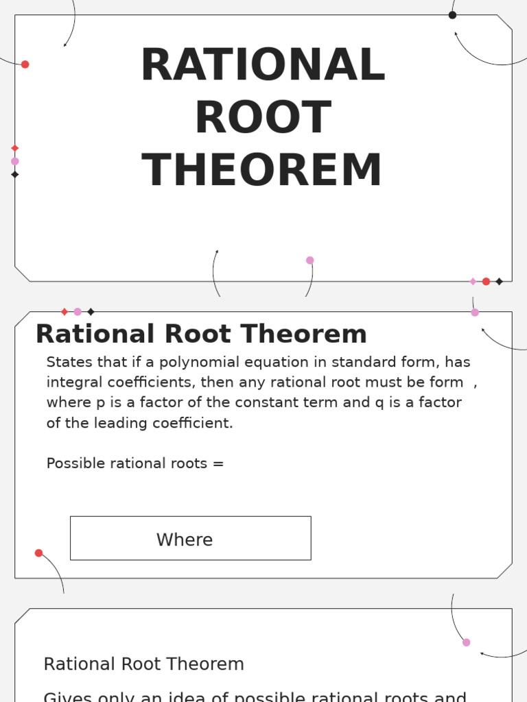 q2 Rational Roots Theorem | PDF