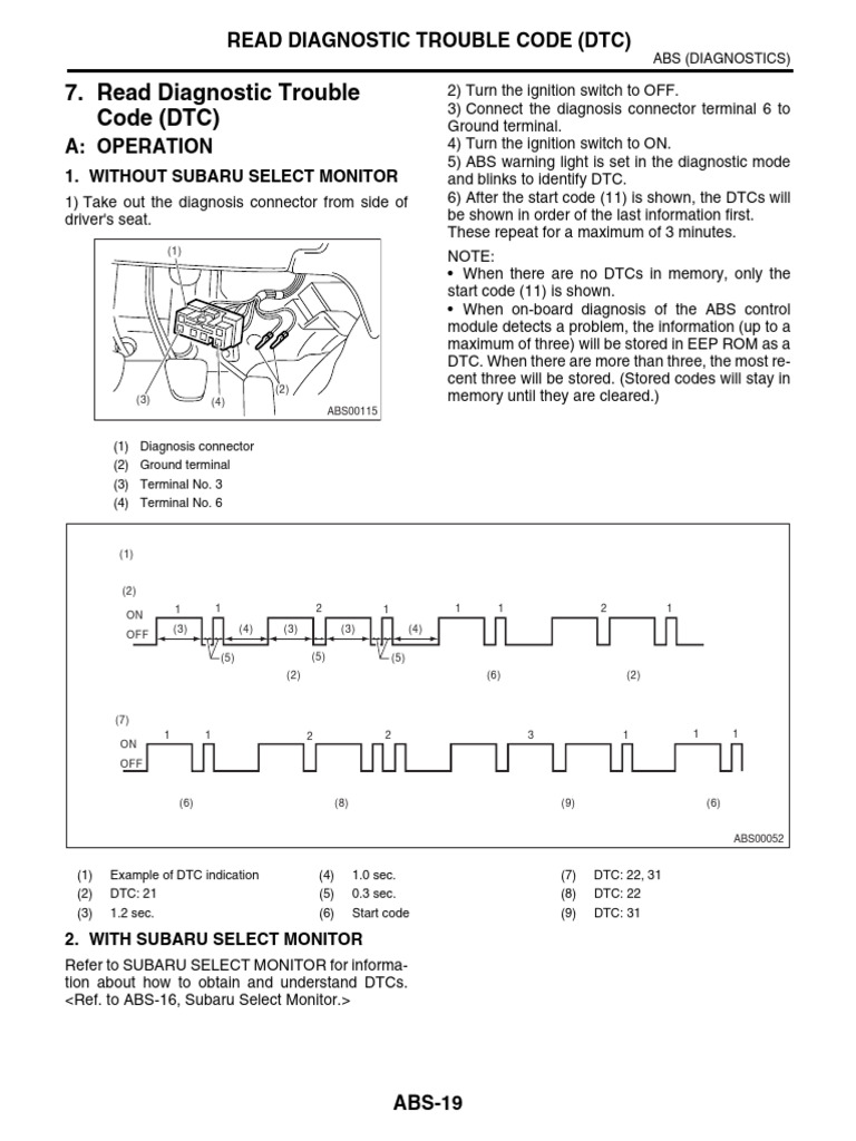 Read Diagnostic Trouble Code (DTC) | PDF | Computing | Computer ...