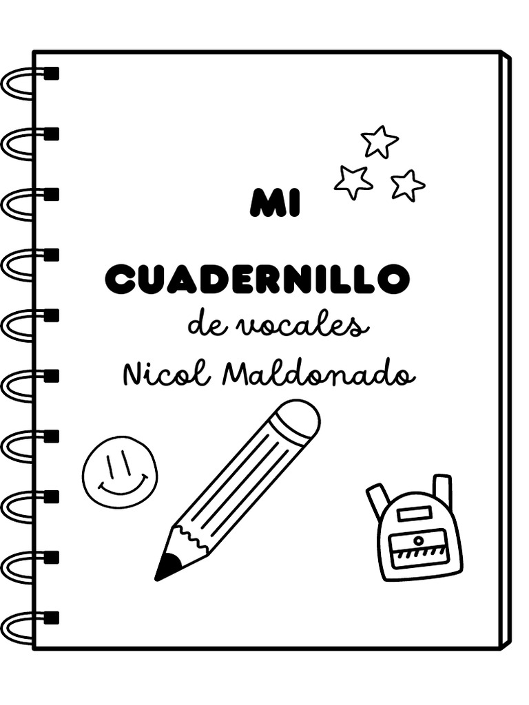 Cuadernillo de Vocales para Imprimir | PDF