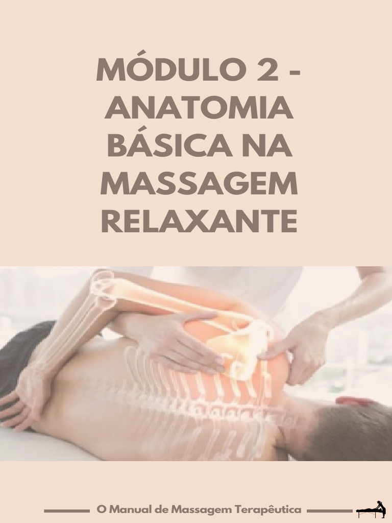 Anatomia Essencial para Massagem Relaxante | PDF | Corpo humano | Músculo