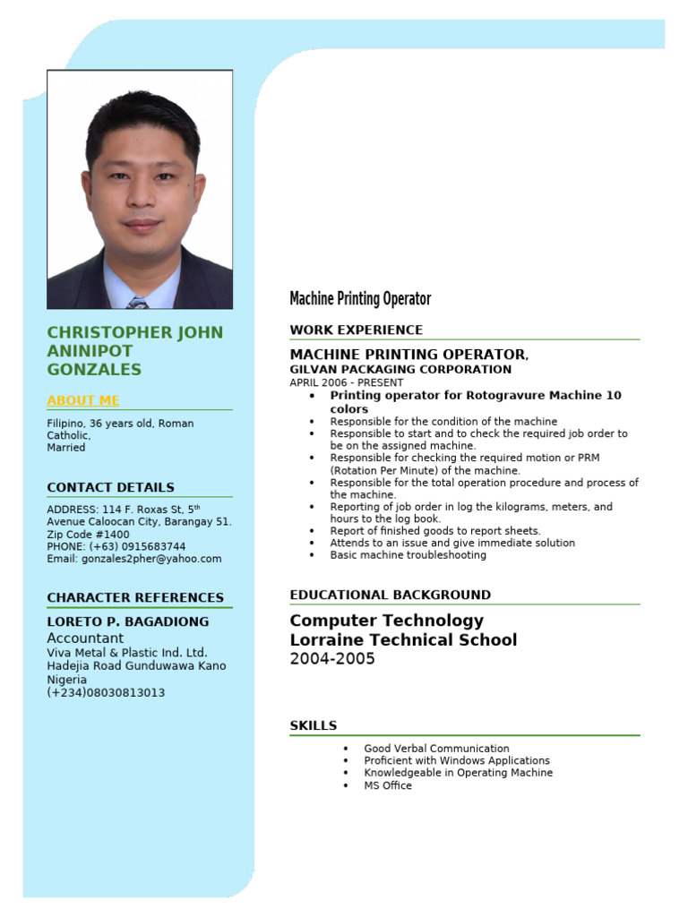 Gilvan Packaging Operator Profile | PDF