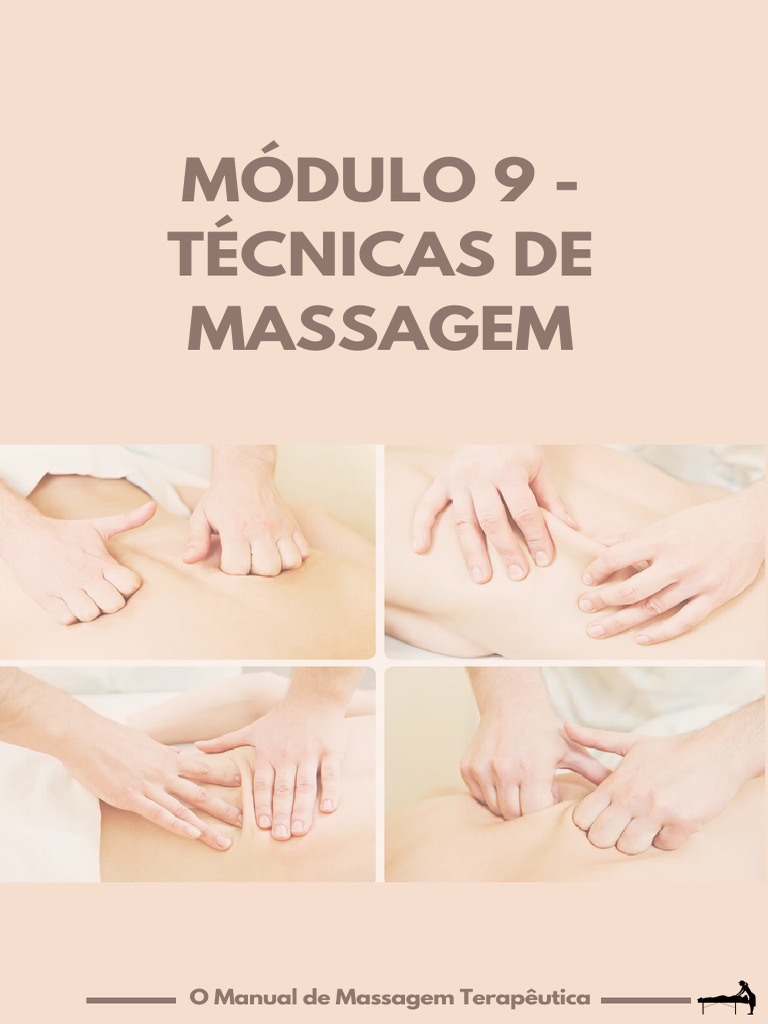 Técnicas de Massagem Terapêutica | PDF | Massagem | Músculo