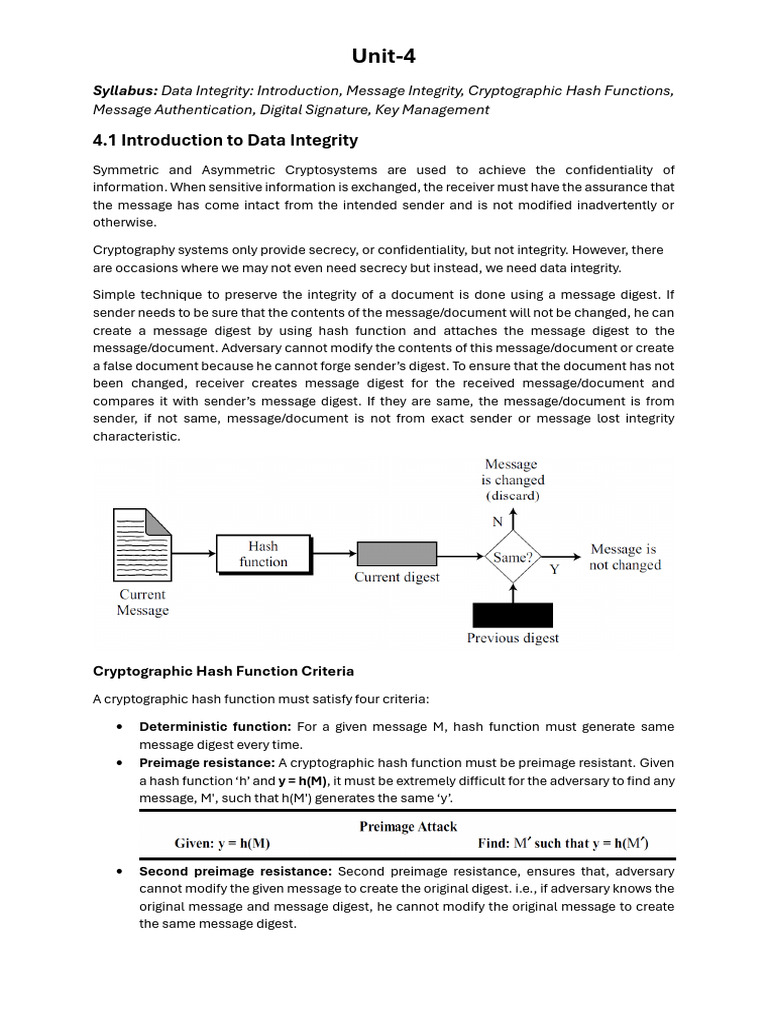 Verifying Digital Message Authenticity | PDF | Public Key Certificate ...