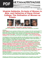 Virginia Saldanha-Ecclesia of Women in Asia and Catherine of Siena ...