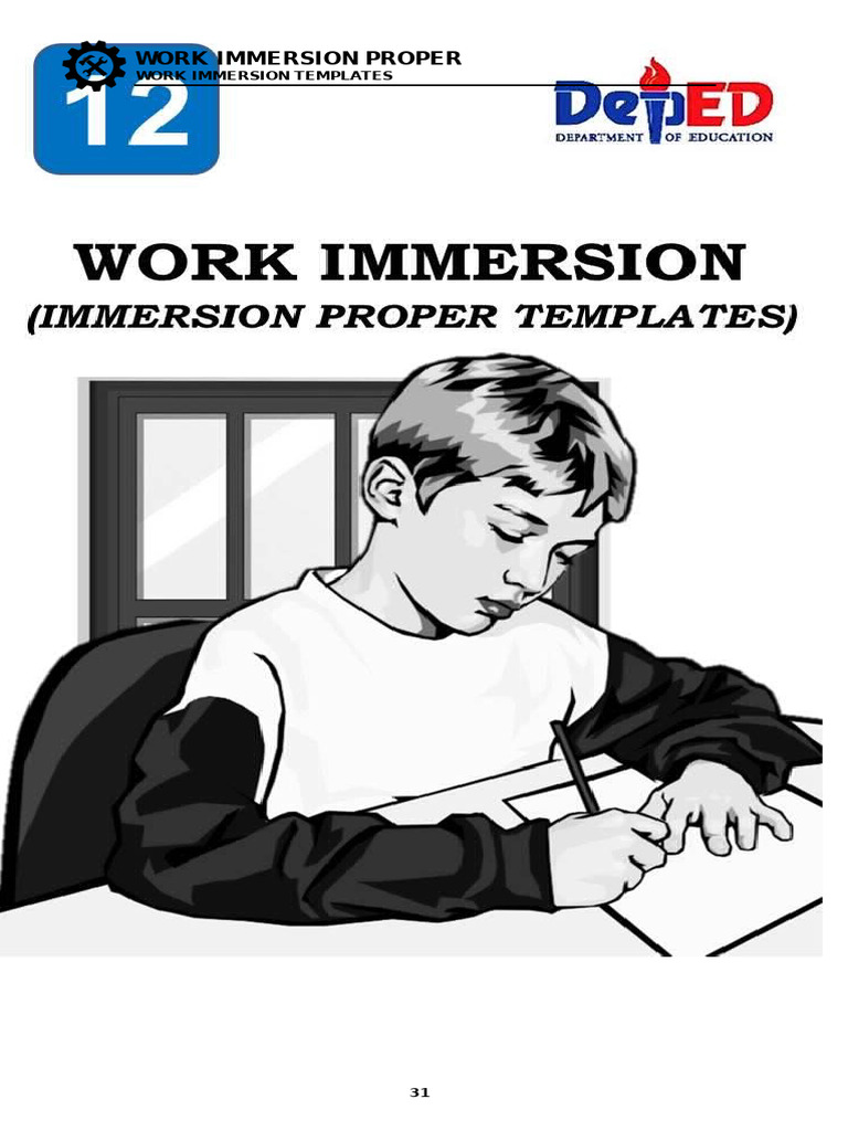 Templates For Work Immersion | PDF | Limited Liability Company | Business