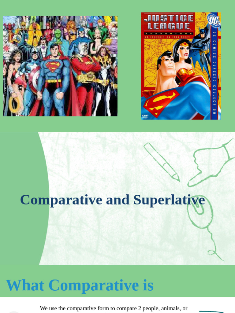 Understanding Comparatives and Superlatives | PDF