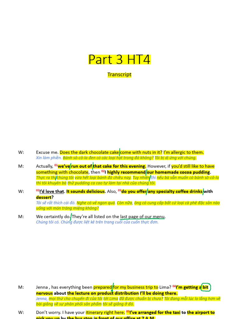 Transcript P3 HT4 | PDF