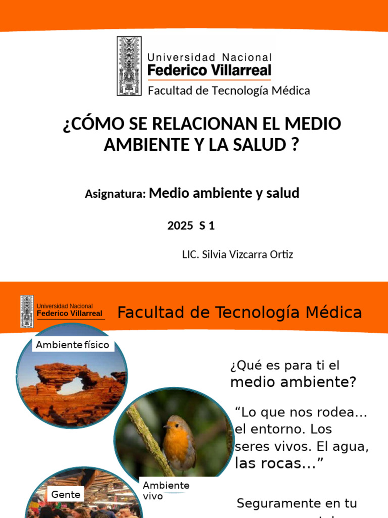 Relación entre Medio Ambiente y Salud | PDF | Entorno natural | Ecosistema