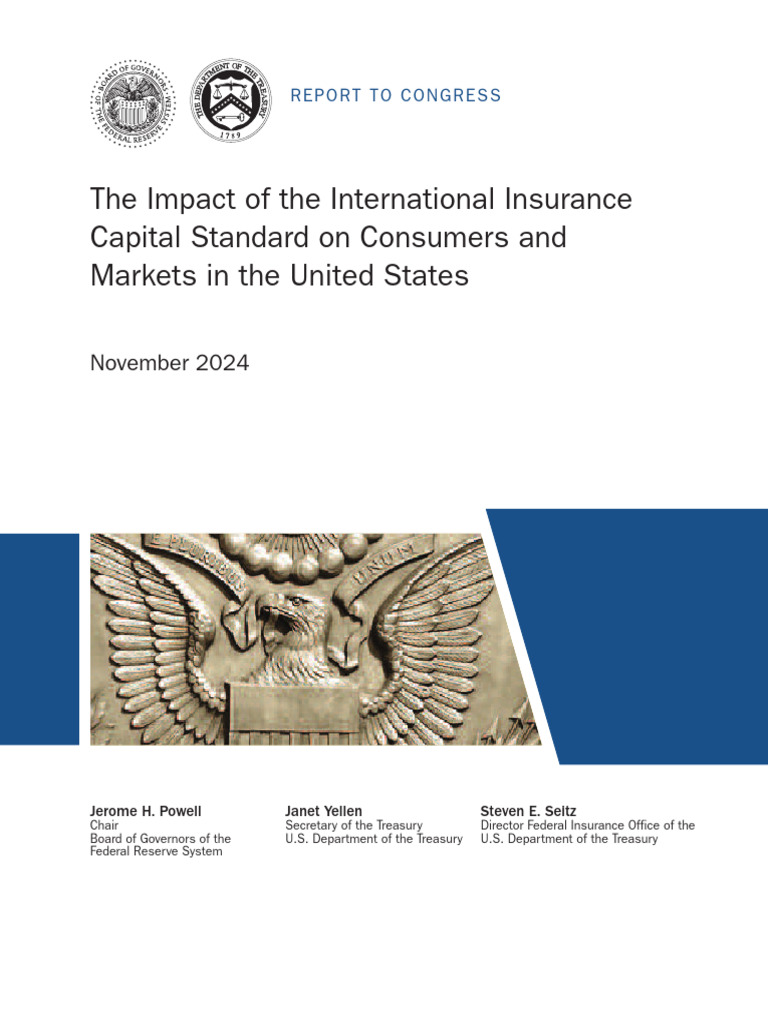 The Impact of The International Insurance Capital Standard On Consumers ...