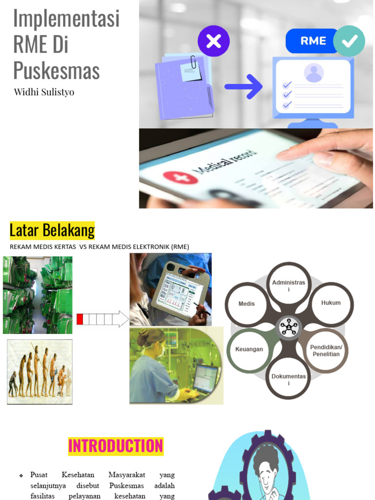 Implementasi RME di Puskesmas | PDF
