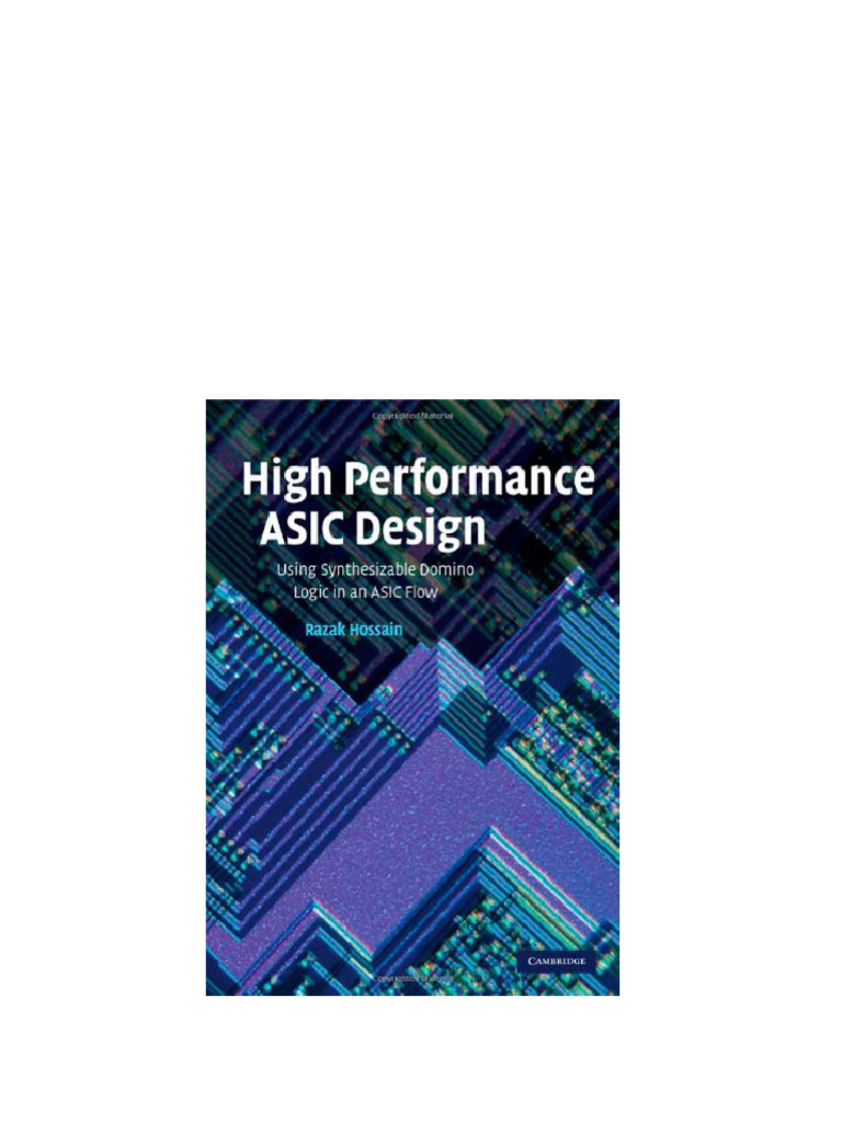 High Performance ASIC Design Using Synthesizable Domino Logic in An ...