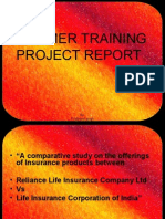 Sumer Project Report On Insurance by Pchhina
