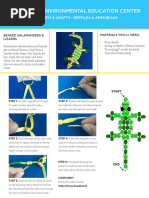 Beaded Lizard Keychain Instructions | PDF | Knot