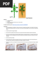 Beaded Lizard Craft Instructions | PDF