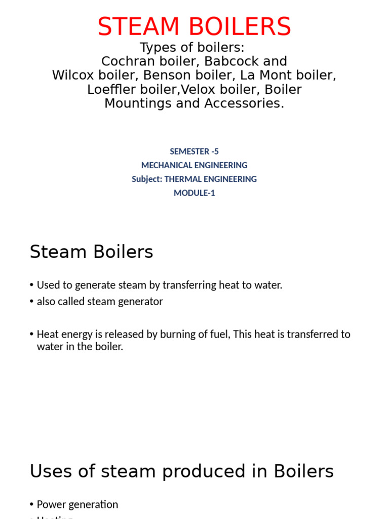 Hartford Loop in Steam Boilers | PDF | Boiler | Energy Conversion