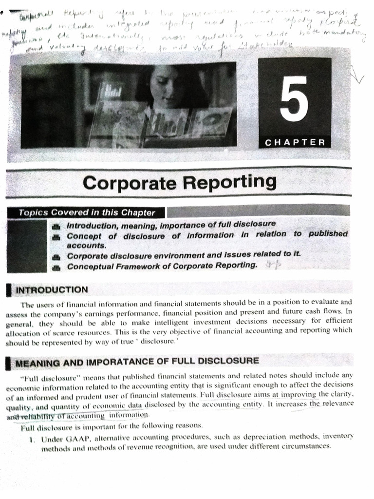 Corporate Reporting | PDF