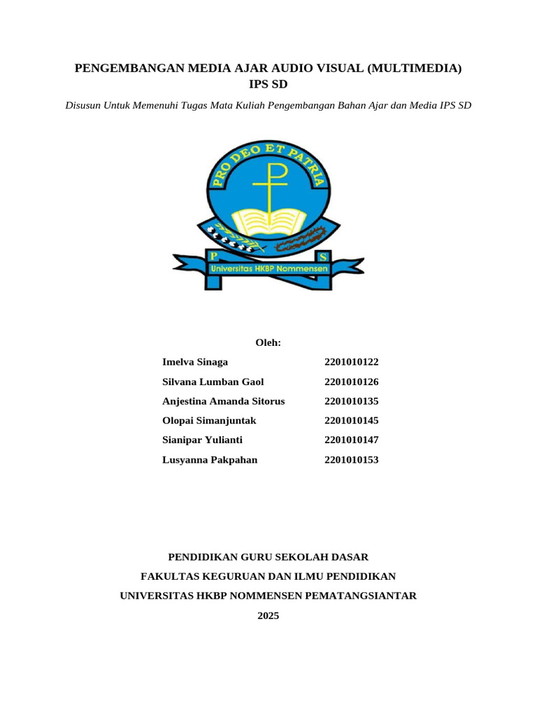 Media Ajar Audio Visual untuk IPS SD | PDF