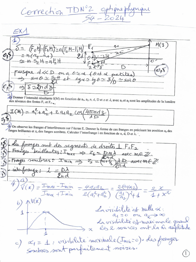 Corrigé TD2 | PDF