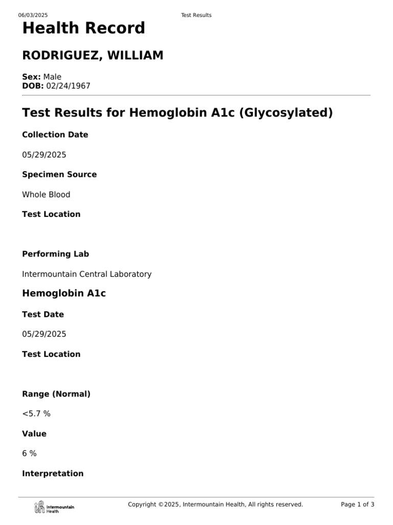 Lab Details 1748987564022 | PDF