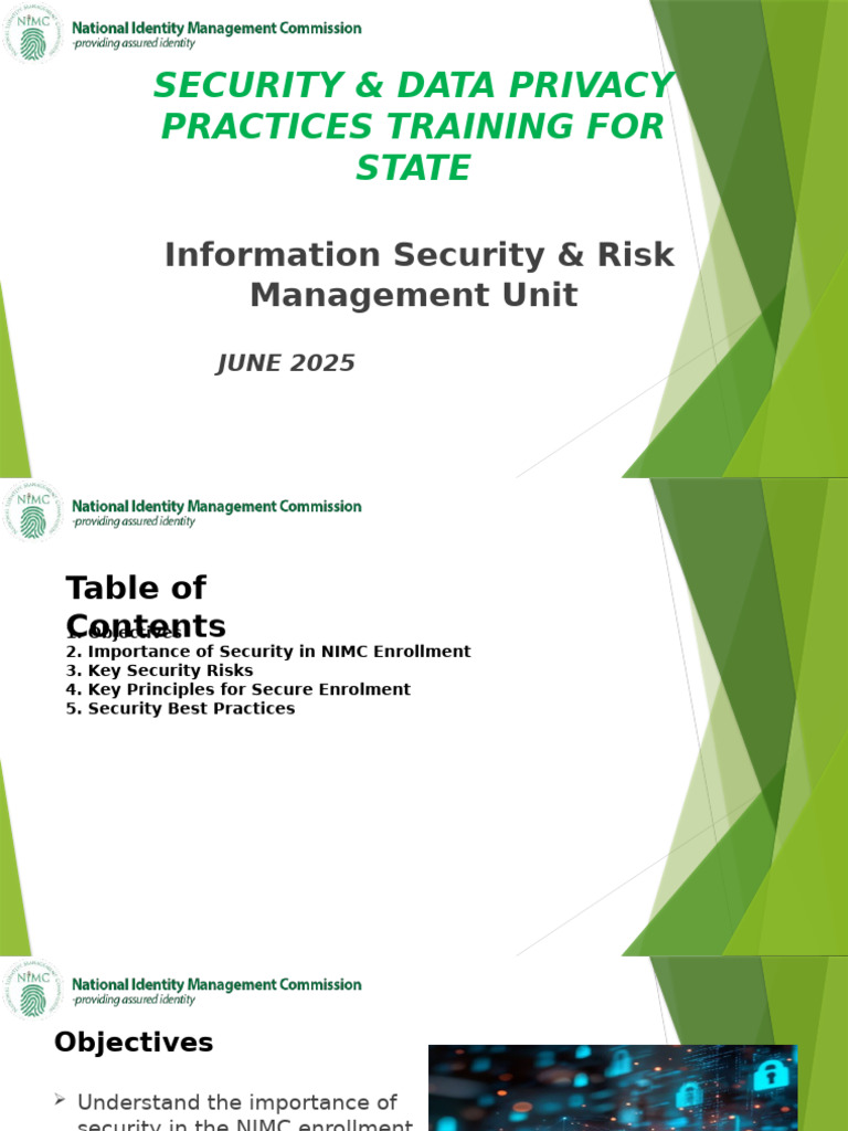 Security and Privacy Issues For NYSC | PDF | Security | Computer Security