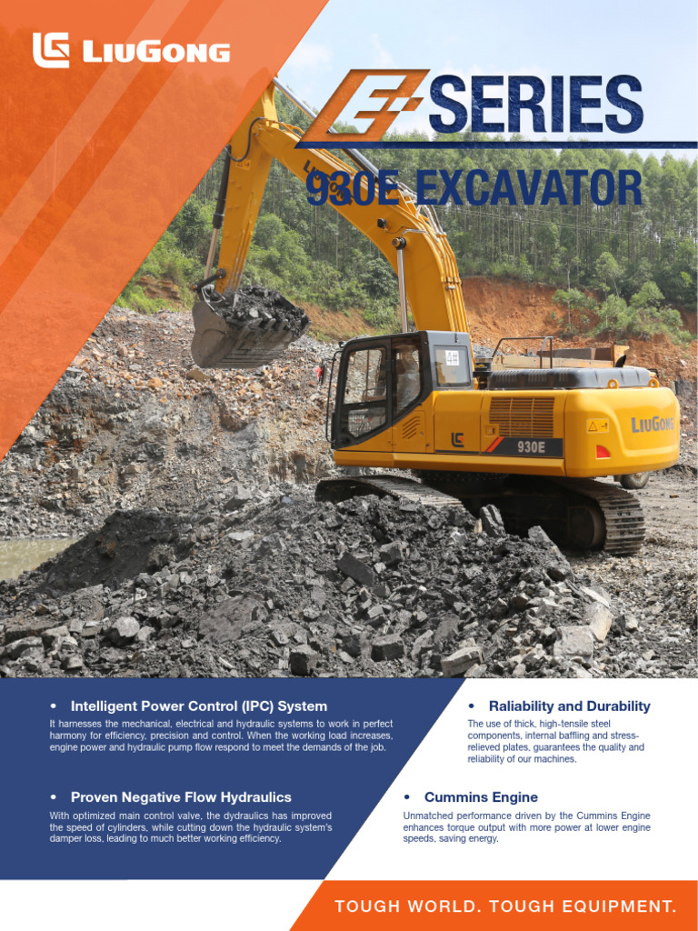 LiuGong 930E (Tier 2) - Cummins | PDF | Engines | Horsepower