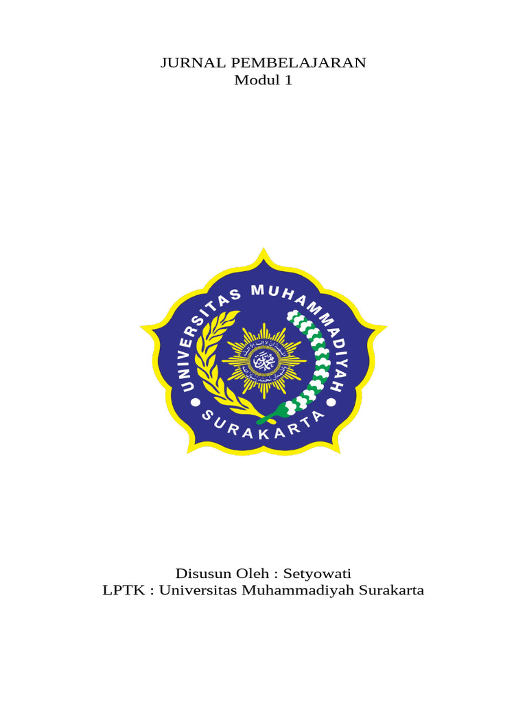Jurnal Pembelajaran Modul 1 - Setyowati | PDF