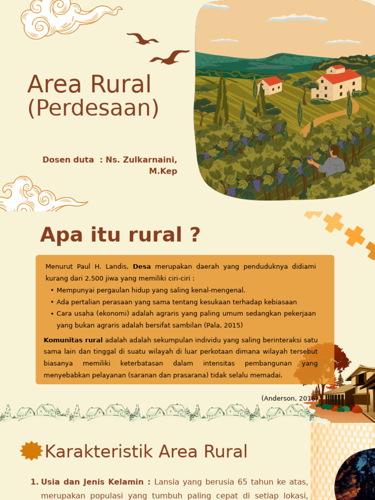 Karakteristik dan Masalah Kesehatan Rural | PDF