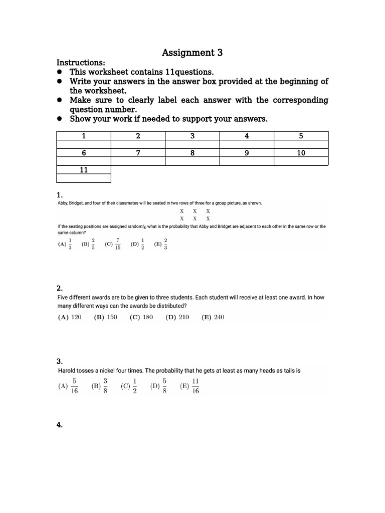 Assignment 3 | PDF