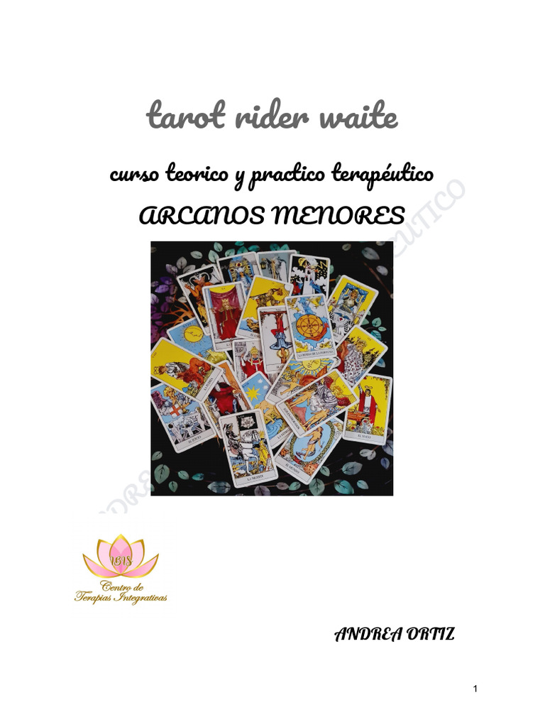 Arcanos Menores: As de Oros en Tarot | PDF | Jugando a las cartas | Tarot