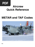 Military METAR Color Code | PDF