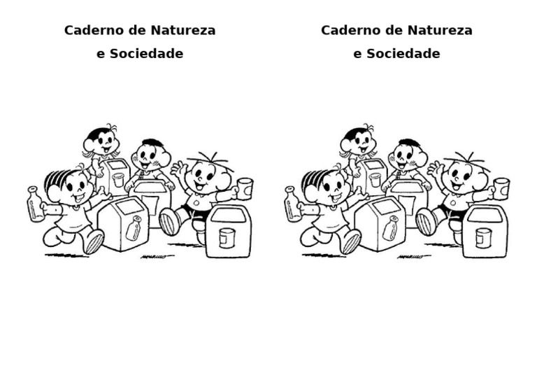 Capa Do Caderno de Natureza | PDF