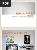 RDA vs AACR2